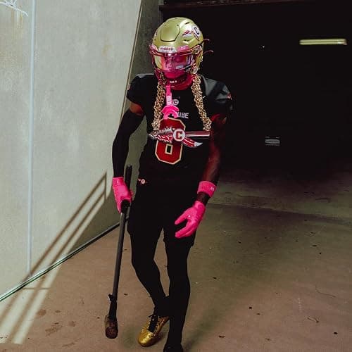 Nxtrnd Two Football Mouth Guard, Football Mouthpiece with Strap, Fits Adult & Youth (Pink) - Pink thumbnail 6