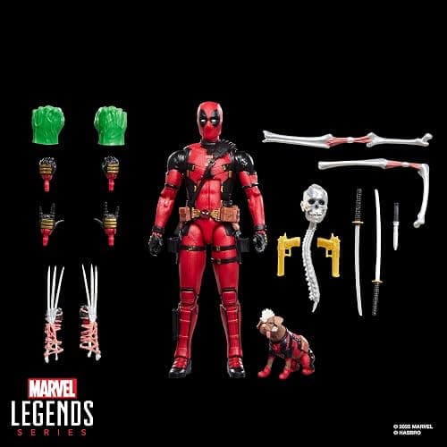 Marvel Legends Series Dogpool and Deadpool, Marvel Studios' Deadpool & Wolverine Movie Collectible 6-Inch Action Figure Gift thumbnail 3
