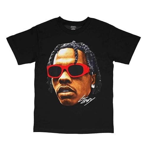 4 Pockets Baby Face Streetwear Vintage Style T-Shirt Black thumbnail 2