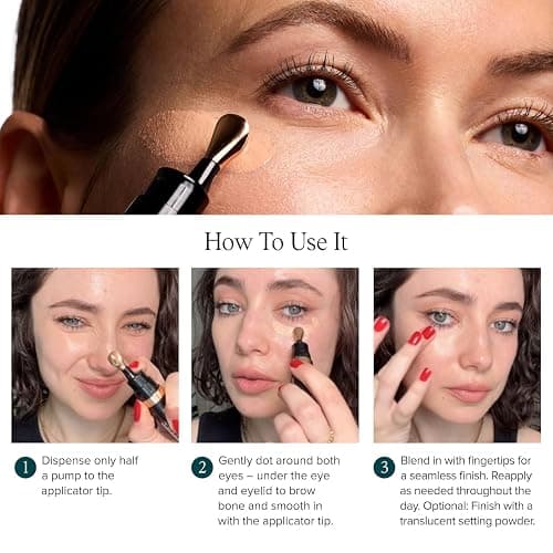DRMTLGY Luminous Eye Corrector SPF 41 – Fair – Under Eye Color Corrector for Dark Circles – Hydrating Anti-Aging Tinted Eye Cream, Mineral Broad Spectrum Sun Protection, 0.25 fl oz / 7 mL thumbnail 9