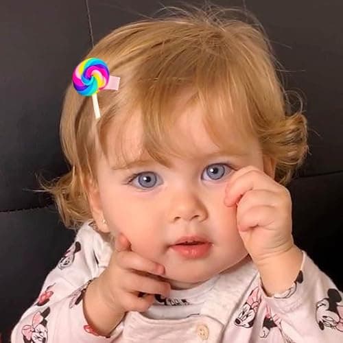 AMMY Candy Hair Clip for Girls, 22 Pcs Candy Hair Accessories Cute Barrettes Rainbow Cupcake Hair Pins for Little Girl Kids Children thumbnail 4