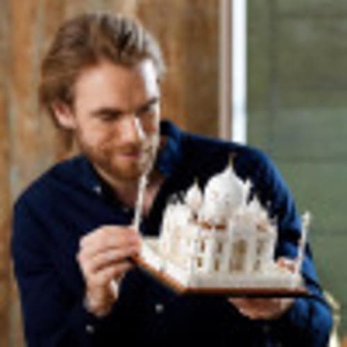 LEGO Architecture Taj Mahal 21056 Building Set - Landmarks Collection, Display Model, Collectible Home Décor Gift Idea and Model Kits for Adults and Architects to Build thumbnail 2