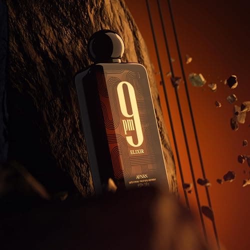 Afnan 9 PM Elixir Unisex Extrait de Parfum, 3.4 Fl. Oz thumbnail 5