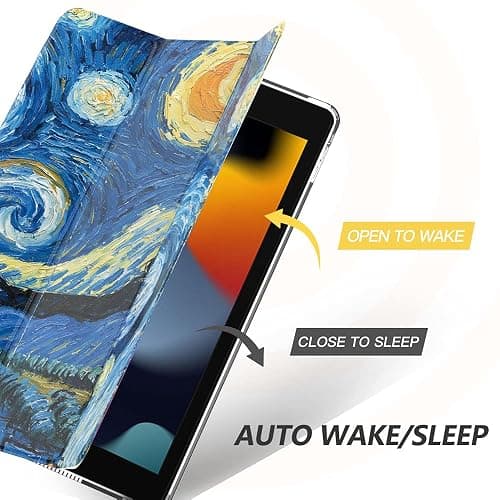 MoKo Slim Smart Stand Cover Case for iPad 10.2 Inch 2021/2020/2019 with Auto Wake/Sleep thumbnail 5