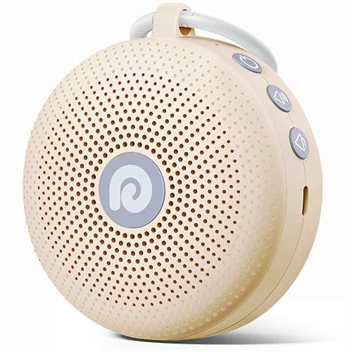 Dreamegg D11MAX, Portable White Noise Machine for Baby & Adults, Khaki | Sound Machine with 21 Soothing Sounds, USB Rechargeable, Powerful Battery, Ideal for Nursery, Travel, Home, Gift Choice - Image 1