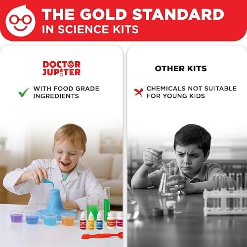 Doctor Jupiter My First Science Experiments Kit for Kids Ages 4+ | Birthday Gift Ideas for Boys & Girls 4, 5, 6, 7, 8 Year Olds, Science Kits for Kids Ages 5-7, STEM Educational Toys thumbnail 7