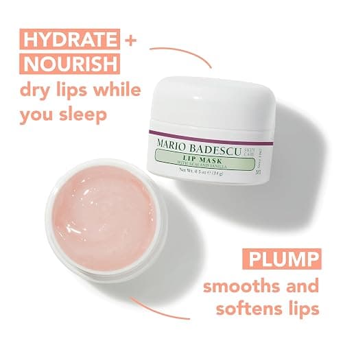 Mario Badescu Lip Mask, Overnight Lip Treatment Enriched With Skin Softening Coconut Oil and Hydrating Shea Butter thumbnail 2