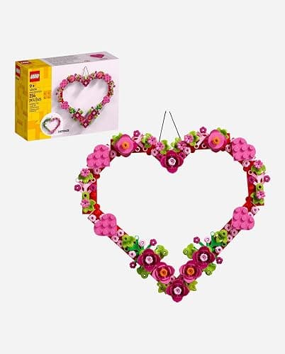 LEGO Heart Ornament Building Toy Set - Fun Arts and Crafts Idea for Girls and Boys, Ages 9+ - Display on The Wall as Home Decoration - Gifts for Kids - 40638 thumbnail 8