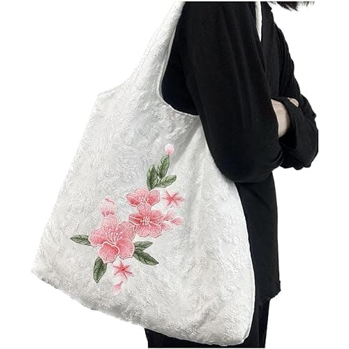 Large Pink Flower Patch, Sew On Lily Embroidered Floral Patch for DIY Clothing, Jeans, Cusion, Sewing Crafts thumbnail 4