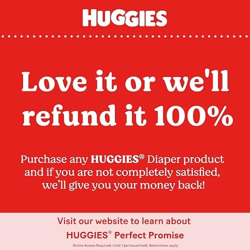 Huggies Size 4 Diapers, Little Movers Baby Diapers, Size 4 (22-37 lbs), 150 Count (6 Packs of 25), Packaging May Vary thumbnail 10