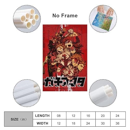 GACHIAKUTA Anime Poster (1) Canvas Wall Art Poster Decorative Bedroom Modern Home Print Picture Artworks Posters 16x24inch(40x60cm) thumbnail 2