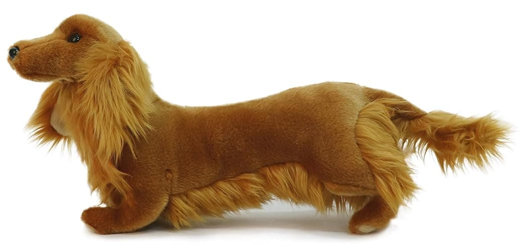 MY DOG Mini - Dachshund Brown - Premium Dog Stuffed Animal - Lifelike & Realistic thumbnail 3