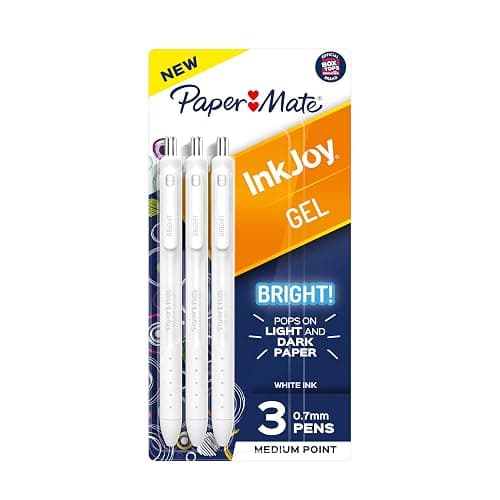 papermate bright white gel pens - Image 1
