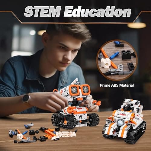 Kyanio STEM Robotics Kits for Kids Ages 8-12 8-14 Year Old, 3 in 1 Remote/APP Control & Programming Robot Building Set, Toy Coding Science Projects, Birthday Gift Ideas for 8 9 10 11 12+ Boys & Girls thumbnail 3
