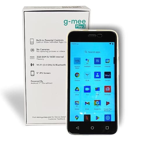 G-Mee Play 3-Smartplayer (not a Smartphone) for Kids- ‘Android iPod’, Mp3 Player with Bluetooth and WiFi, Spotify Player, Music Player, mp4 Player & More -Kids' Safe Device w/Parental Controls thumbnail 6