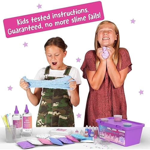 Original Stationery Unicorn Slime Kit for Kids, DIY Slime Making Set with Bubble Gum Scented Unicorn Slimes, Magical Glitter,Christmas Gift for Boys and Girls Ages 8–12, Fun Holiday & Birthday Present thumbnail 3