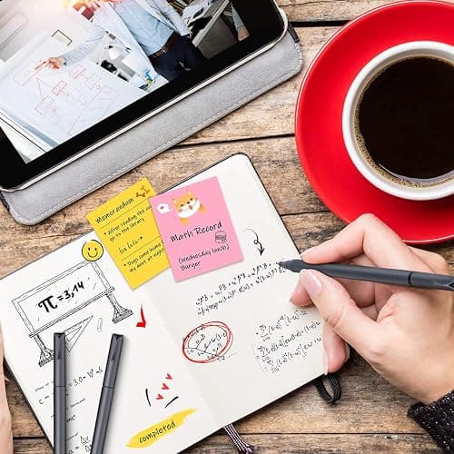 Taotree Journal Planner Pens, 24 Black Fine Point Pens, Ideal for Art, Crafts, Scrapbooks, School, Office, and More | Journaling Planner Adult Coloring Books, Fine Point Markers, Office Supplies Teacher Art Bullet Note Taking Scrapbooking thumbnail 6