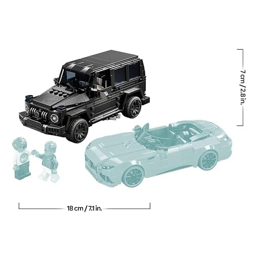 LEGO Speed Champions Mercedes-AMG G 63 & Mercedes-AMG SL 63 Car Toys, Vehicle Playset for Kids, 2 Building Sets with 2 Driver Minifigures, Gift for 10 Plus Year Old Boys and Girls 76924 thumbnail 3