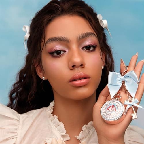 Flower Knows Bunny Garden Lip Balm & Bag Charm, Blue Keychain with Mirror | Long-Lasting Hydrating Lip Care with Nourishing Oils, Softening Formula, Gift-Ready Beauty Accessory (01 Creamy Blue) thumbnail 5