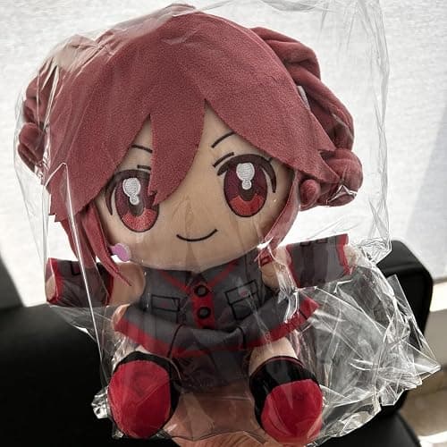 10inch Kasane Teto Plush, Teto Figure, Stuffed Figure Throw Pillows Home Decor Virtual Character Musical Soft Doll Gifts thumbnail 2