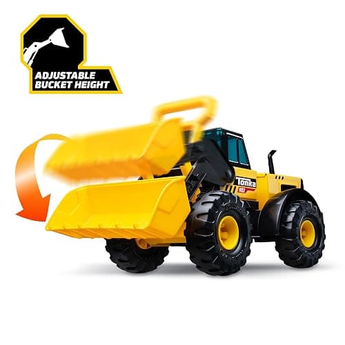 Tonka Steel Classics Front Loader - Made with Steel & Sturdy Plastic, Yellow Toy Construction Truck, Boys and Girls, Kids, Toddlers, Ages 3+ - Front Loader thumbnail 5