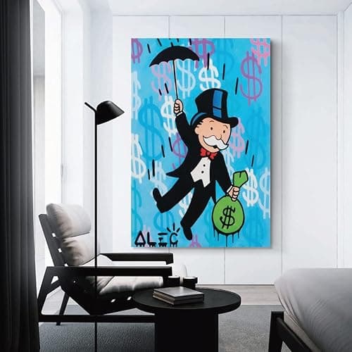 FEF ALEC Monopolys Poster Decorative Painting Canvas Wall Art Room Posters Office Decorations 08x12inch(20x30cm) thumbnail 4