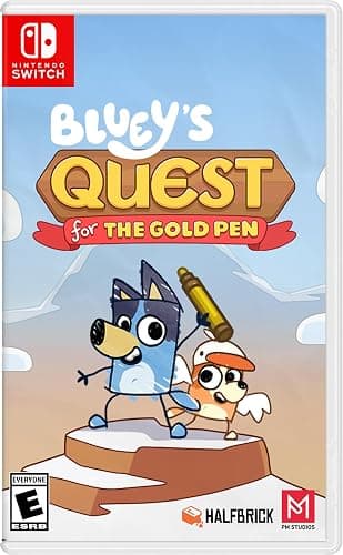Bluey's Quest for The Gold Pen - Nintendo Switch - Image 1