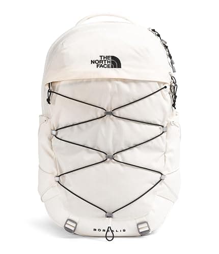 THE NORTH FACE Women's Borealis Commuter Laptop Backpack, Gardenia White/TNF Black, One Size - Image 1