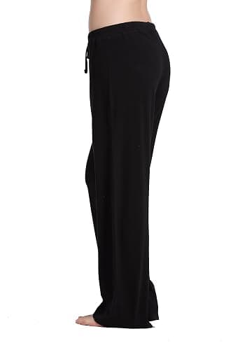 CYZ Womens Casual Stretch Cotton Pajama Pants Simple Lounge Pants thumbnail 3