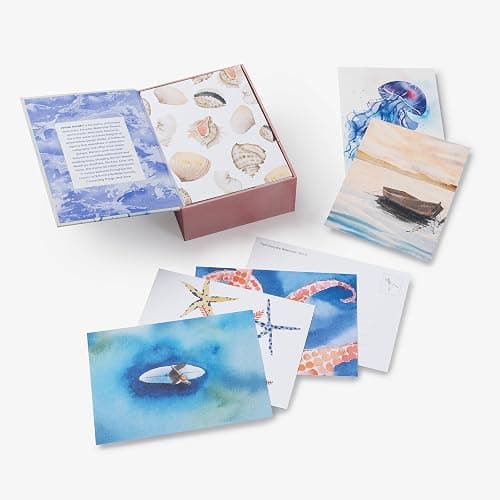 Everyday Watercolor 100 Postcards: Seashores and Ocean Life thumbnail 3