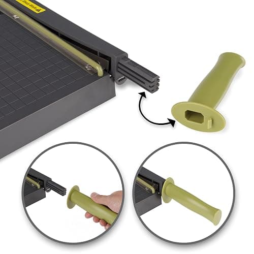 Swingline Paper Cutter, Guillotine Trimmer, 12" Cut Length, 10 Sheet Capacity, ClassicCut Lite (9312) thumbnail 6