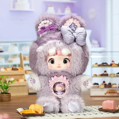 CALEMBOU Plush Blind Box Figures, Kawaii Nommi Sweetheart Series Stuffed Animals Mystery Box Toys, Cute Anime Vinyl Plushies Collectible Birthday Gifts for Girls thumbnail 6