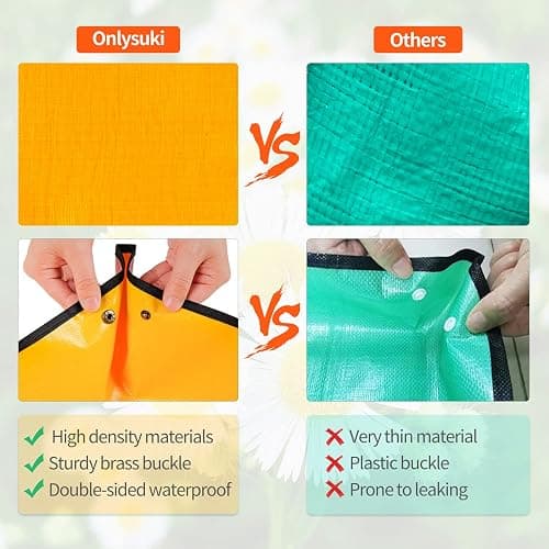 Repotting Mat for Indoor Plant Transplanting & Potting Soil Mess Control, 26.8" X 26.8" Portable Potting Tray Succulent Plant Mat Indoor Gardening Tools Gardener Gifts Plant Gift for Plant Lovers thumbnail 5