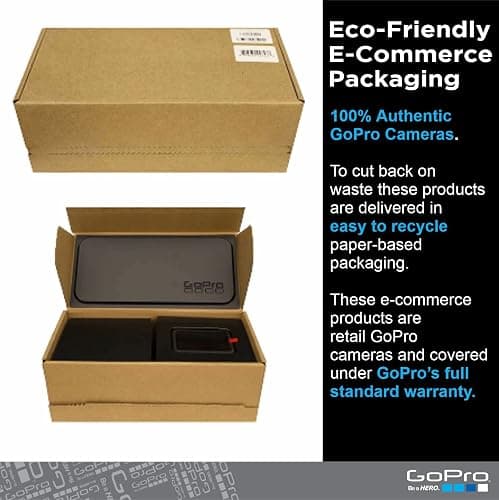 GoPro HERO10 Black- E-Commerce Packaging - Waterproof Action Camera with Front LCD & Touch Rear Screens, 5.3K60 Ultra HD Video thumbnail 3