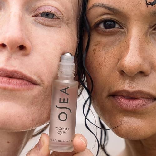 OSEA Ocean Eyes® Age-Defying Eye Serum - For Dark Circles, Puffiness - Cooling Roller Ball Applicator - Hyaluronic Acid, Peptides - Clean Skincare - Vegan & Cruelty-Free Anti-Aging Under Eye Treatment thumbnail 4
