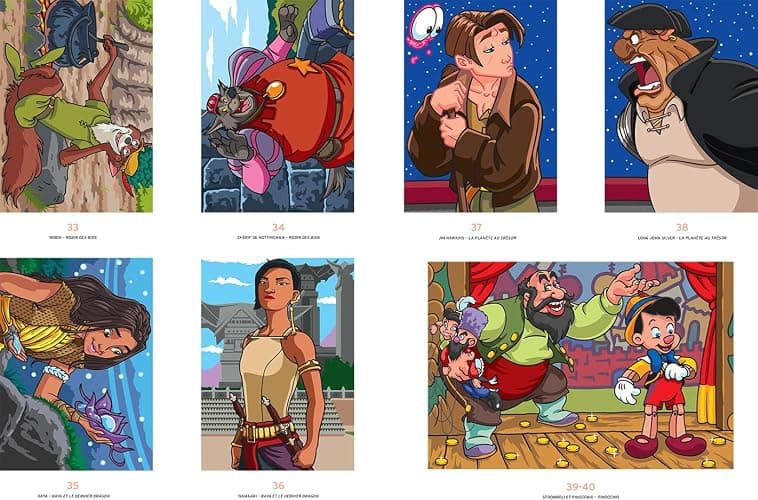 Coloriages mystères Disney - Héros & Méchants, la battle thumbnail 4