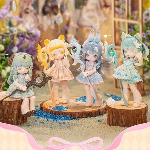XiDonDon Antu Cute Beast Magic Series Ob11 1/12 Bjd Doll Gift Figure Toy Cute Action Anime Figures Dolls Toys (Single Box) thumbnail 2