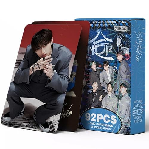 KPOPBP 3 Pack/180 PCS Photocards 96 PCS Stickers ATE Album JJAM Cards Kpop Giant SKZHOP HIPTAPE 合(hop) Lomo Card Set Gift Merch for SKZ Boys and Girls thumbnail 8