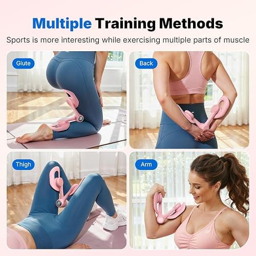 MERACH Thigh Master Thigh Trainer, Pelvic Floor Muscle Trainer for Women, Inner Thigh Exerciser for Home, Pelvic Floor Strengthening Device thumbnail 2
