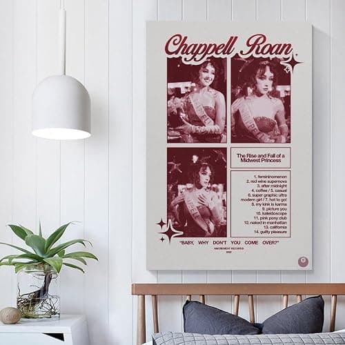 Generic Vintage Chappell Roan Poster Canvas Wall Art Decor Living Room Bedroom 12x18inch (30x45cm) Style-2 thumbnail 5
