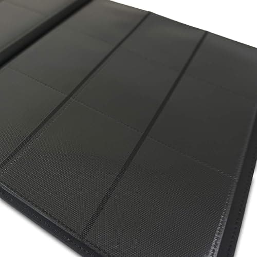 Vault X 9 Pocket Trading Card Strap Binder, 360 Cards, Premium Exo-Tec Album Material, 20 Side-Loading Pages, Folder for Collectible Games, Sports, TCG (Black) thumbnail 5