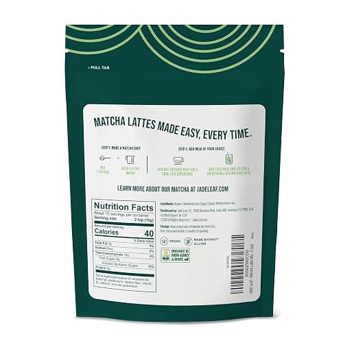 Jade Leaf Matcha Latte Mix, Original, 150g / 5.3oz thumbnail 3