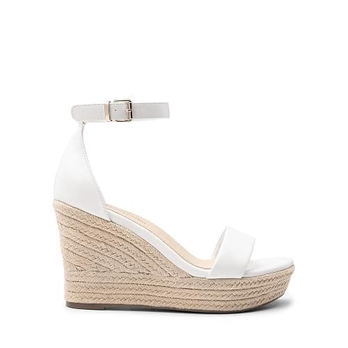 DREAM PAIRS Women's Platform Wedges Sandals, Comfortable Open Toe Espadrilles Sandals Dressy Buckle Ankle Strap Summer Shoes thumbnail 3