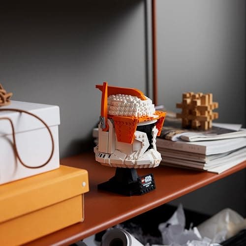 LEGO Star Wars Clone Commander Cody Helmet Collectible Set for Adults, The Clone Wars Memorabilia, Collection Gift Idea, Decor Display Model 75350 thumbnail 6