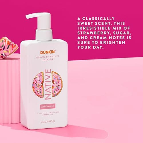 Native | Limited Edition | Strawberry Frosted Shampoo| 16.5 oz thumbnail 4