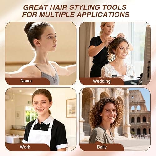 Seiolieliou 4-in-1 Hair Styling Cream Set, Hair Finishing Stick, Hair Wax Stick, Boar Bristle Brush & 3 Combs Set | All-in-One Professional Hair Styling Kit for Frizz Control, Shine & Hold thumbnail 7