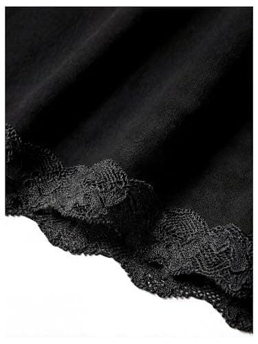 SOLY HUX Womens Y2K Lace Cami Striped Cute Babydoll Tops | Spaghetti Strap Camisole, Grunge Clothes, Going Out Tops, Gothic thumbnail 6