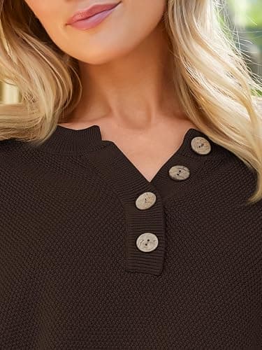 LILLUSORY Women's 2 Piece Lounge Sets Oversized Slouchy Matching Cozy Knit Sets thumbnail 2