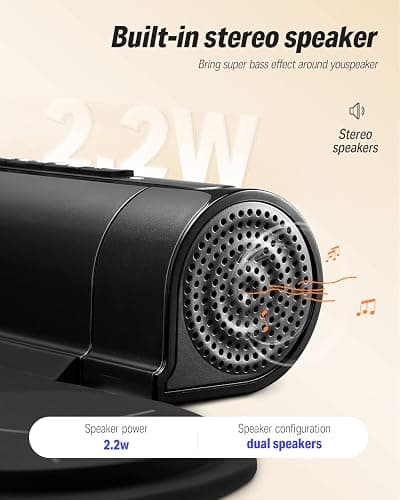 Donner Electronic Drum Set, 7 Pads Electric Drum Pad Roll Up Quiet Drum Pad Built-in Speaker, 40 Drum Lessons Included, Kids Holiday Christmas & Birthday Gift Instrument Toys(DED-20) thumbnail 2