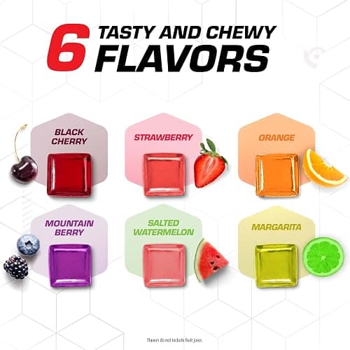 CLIF BLOKS Energy Chews, Variety Pack, 12 Packs | Non-GMO, Plant-Based, Fast Fuel for Cycling and Running, Quick Carbohydrates and Electrolytes thumbnail 4